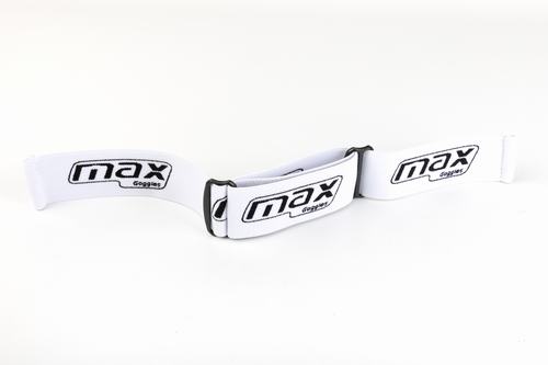 TIRA ELASTICA PARA ANTIPARRA MAX VG970 CLASSIC BLANCO [MAX012]